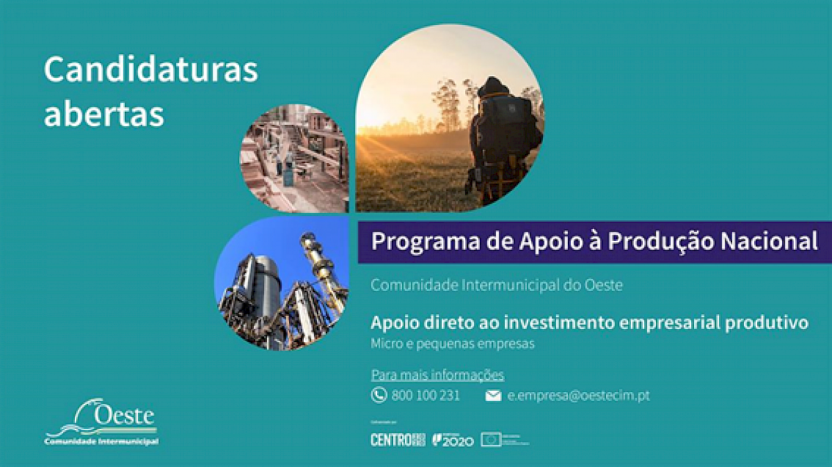 Oeste - Programa de Apoio à Produção Nacional (Base Local)