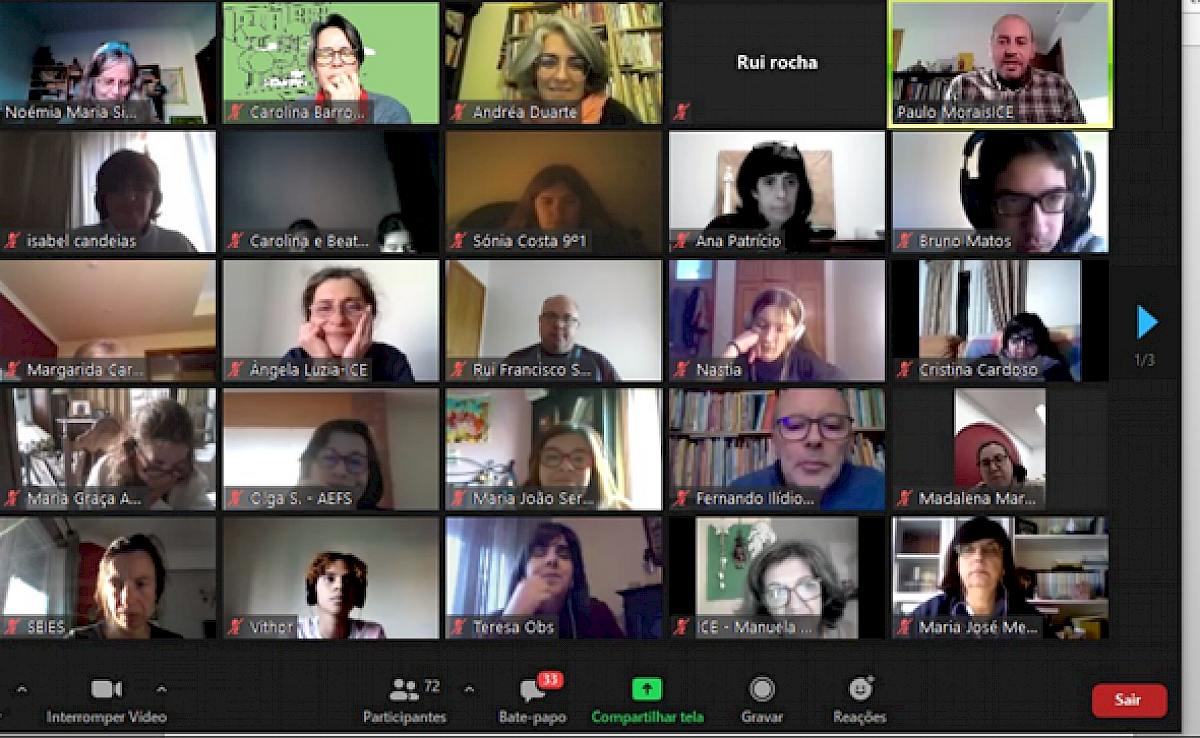 Aprender e Ensinar - no âmbito do projeto 3Rs – Resistir, Reinventar, Recriar – Do longe Fazer Perto