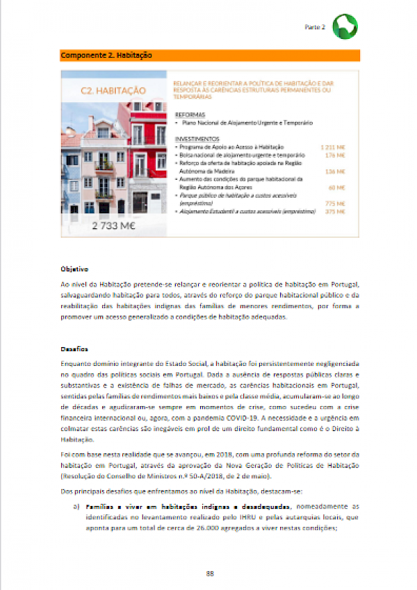 PRR - Habitação