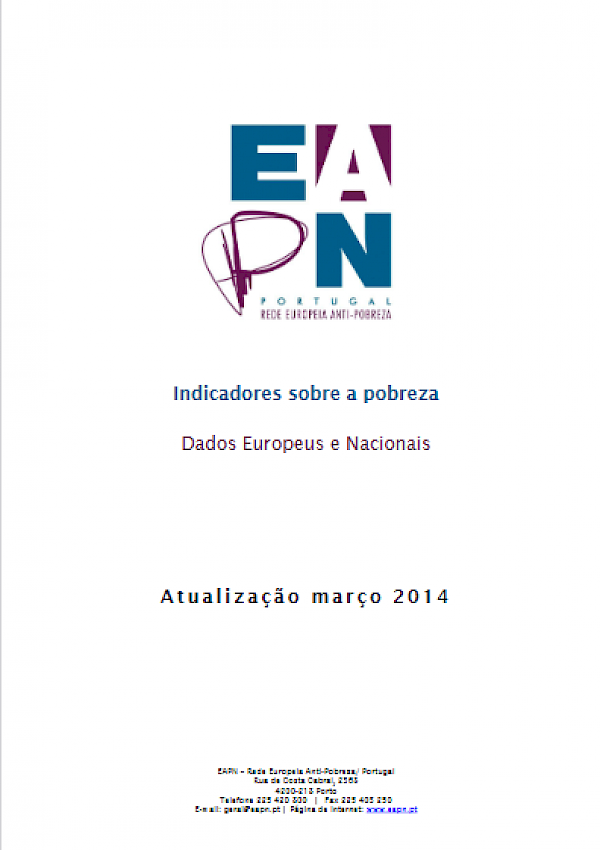 Indicadores sobre a pobreza - Dados Europeus e Nacionais - Atualização março 2014