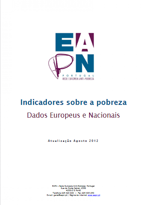 Indicadores sobre a pobreza - Dados Europeus e Nacionais - Actualização Agosto 2012