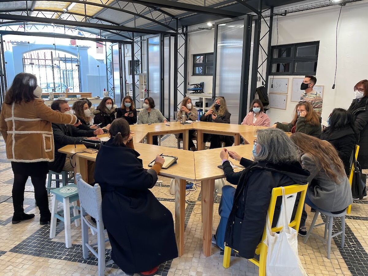 Visita InterPares à Associação Tempos Brilhantes- Incubadora de Inovação Social na Chamusca - Grupo de Trabalho (GT) de Educação e Cidadania | 8 fevereiro'22