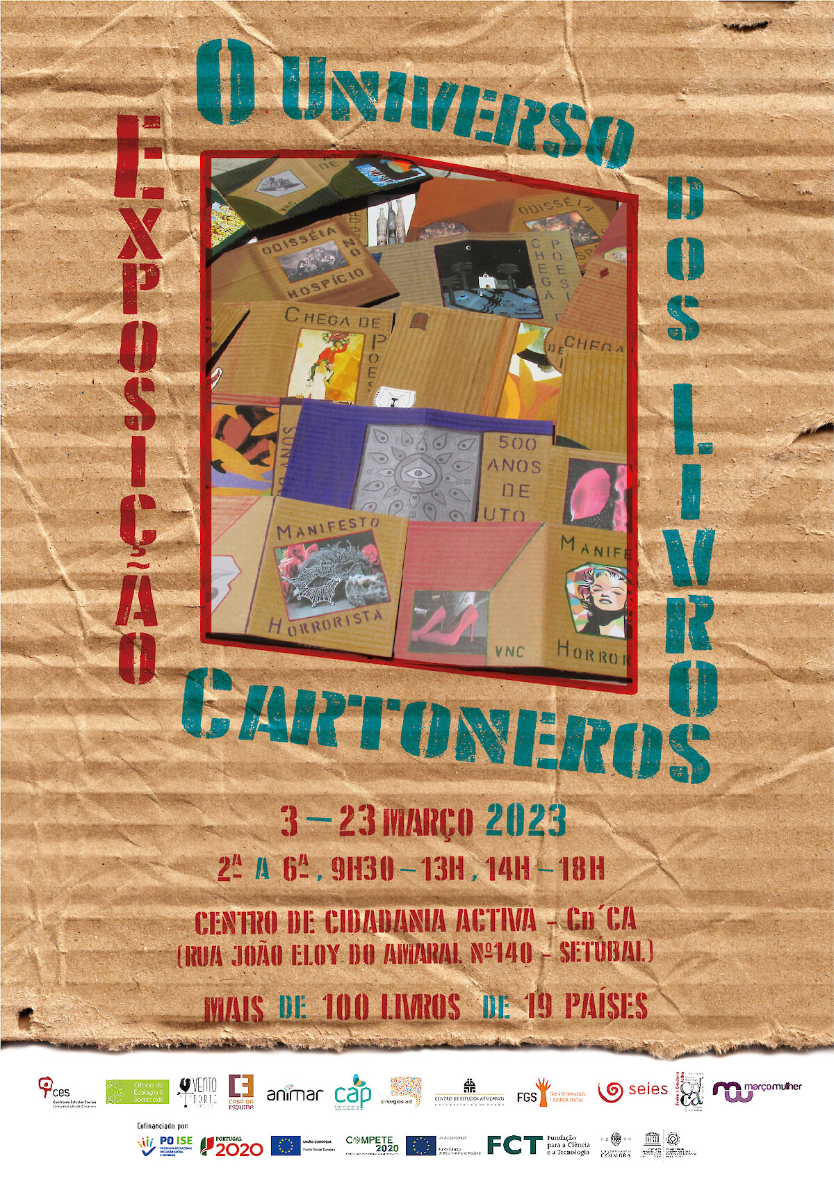 2ª edição | Exposição Universo Cartonero - Setúbal | 3 a 23 de março de 2023
