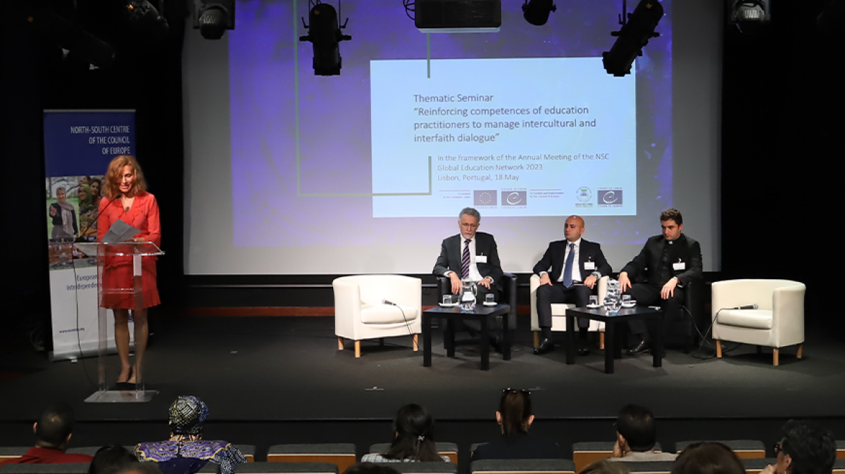 Seminário temático “Reinforcing Competences of education practioners to manage intercultural and interfaith dialogue”